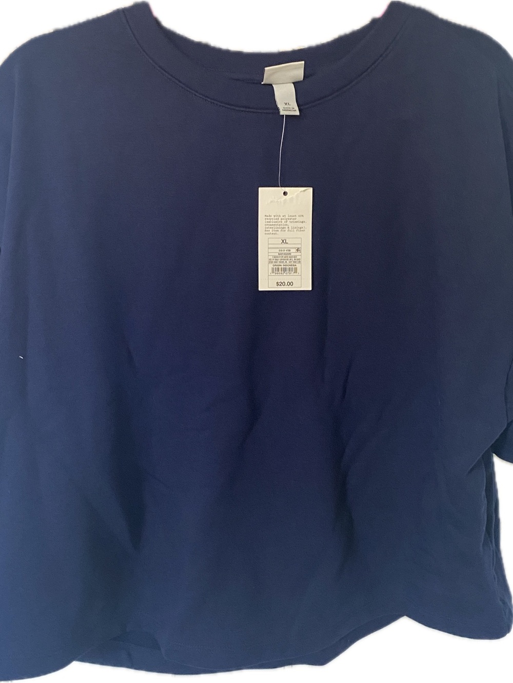 a new day Navy Crewneck Sweatshirt - Women's
